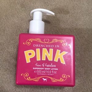 Victoria’s Secret pink lotion